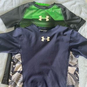 Bundle of 2 Boys Under Armour Shirts